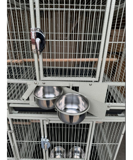 Block Of 4 Breeding / Display Cages - Stone